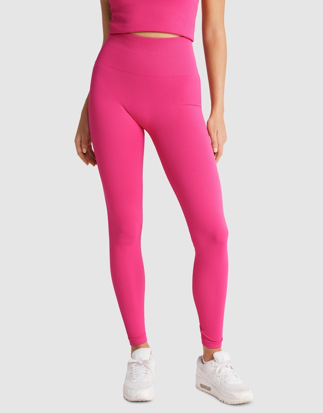 Women   Sports Tights | Seamless Full Length Tights – BE93096