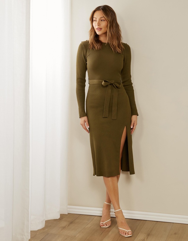 Women Long Sleeve Dresses | Eloise Knit Dress – FT03133