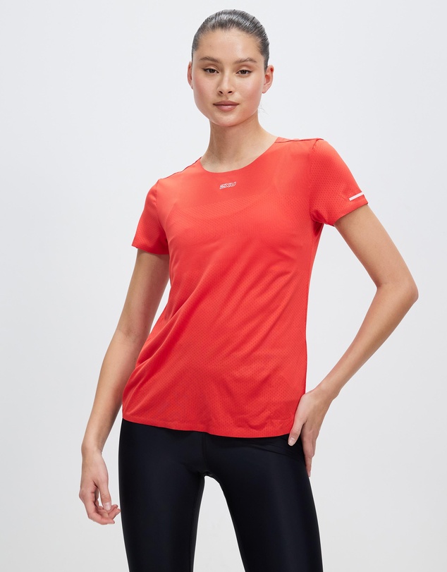 Women Sports Short Sleeve T-Shirts | Light Speed Tech Tee – NE27350