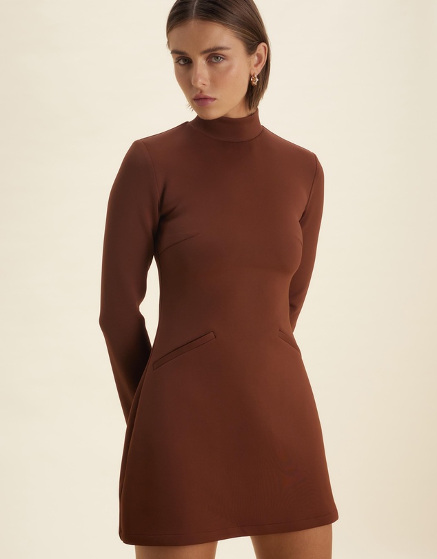 Women Dresses | Lucia Long Sleeve Mini Dress – WY18960