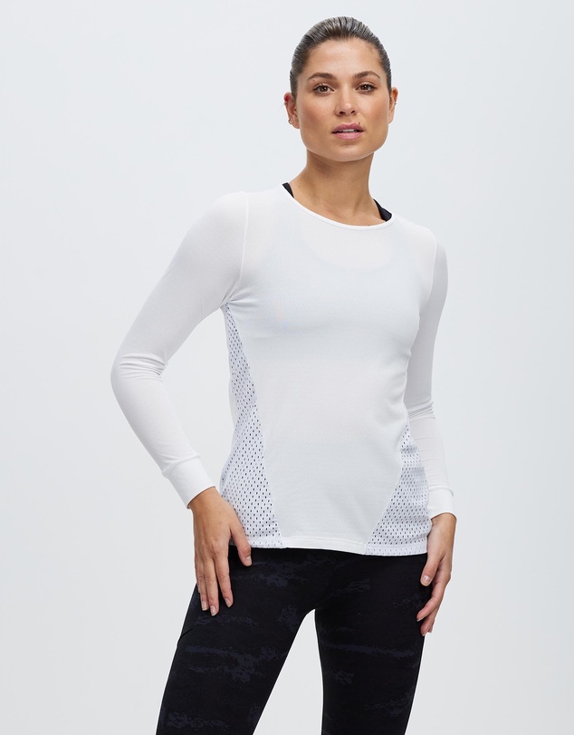 Women Sports T-Shirt | Vanessa Long Sleeve Top – WH76842