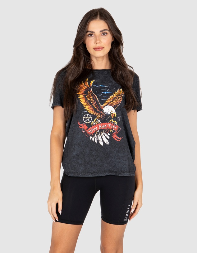 Women Sports T-Shirt | Wild And Free Tee – OF04957