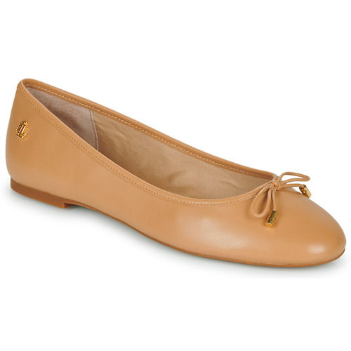 Women Flat shoes | Lauren Ralph Lauren JAYNA-FLATS-CASUAL Camel – LSS1151
