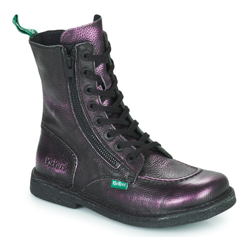 Women Ankle boots / Boots | Kickers MEETICKZIP Purple – RTC0962