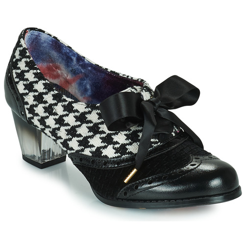 Women Heels | Irregular Choice CORPORATE BEAUTY Black / White – DIM5771