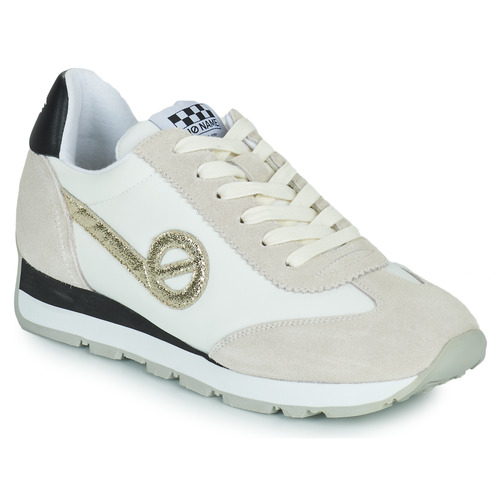 Women Low top trainers | No Name CITY RUN JOGGER White / Beige – ZHL3470