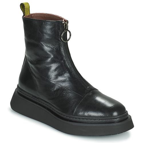 Women Ankle boots / Boots | Mjus BASE ZIP Black – TJO4450