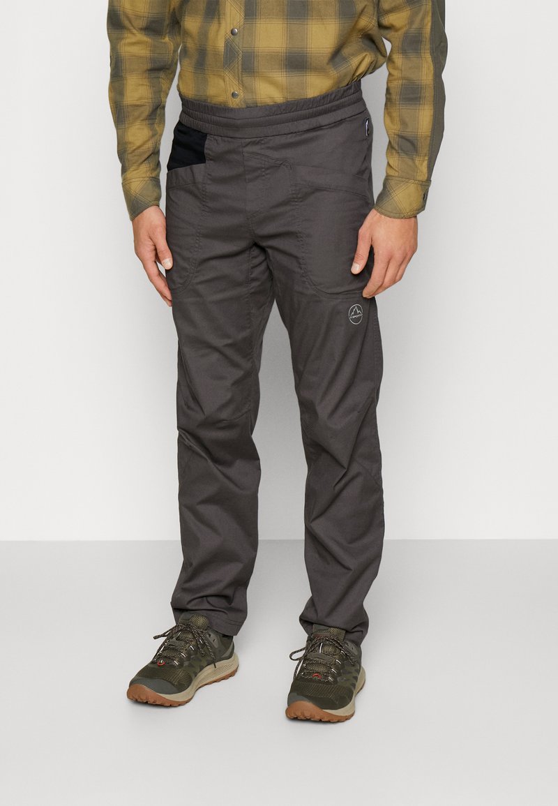 Men’s Long trousers | La Sportiva PURE PANT – Trousers – carbon/black/dark grey – RN17726