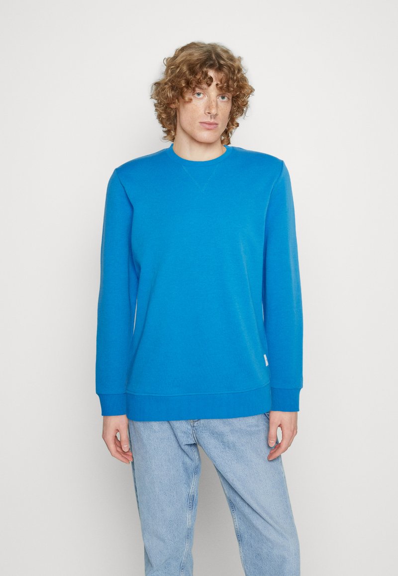 Men’s Sweatshirts | Jack & Jones JJEBASIC CREW NECK – Sweatshirt – french blue/royal blue – ZA67538