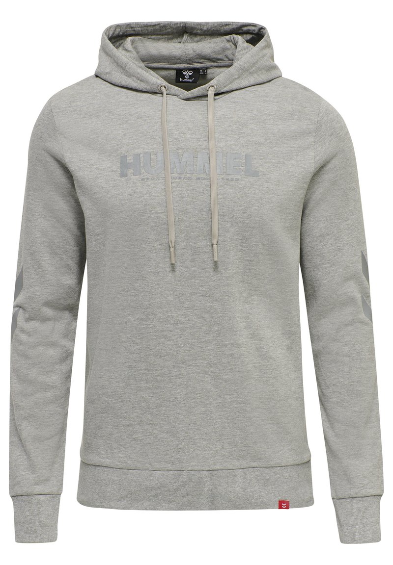 Men’s Sweatshirts | Hummel LEGACY LOGO  PLUS – Hoodie – grey melange/grey – XN55294