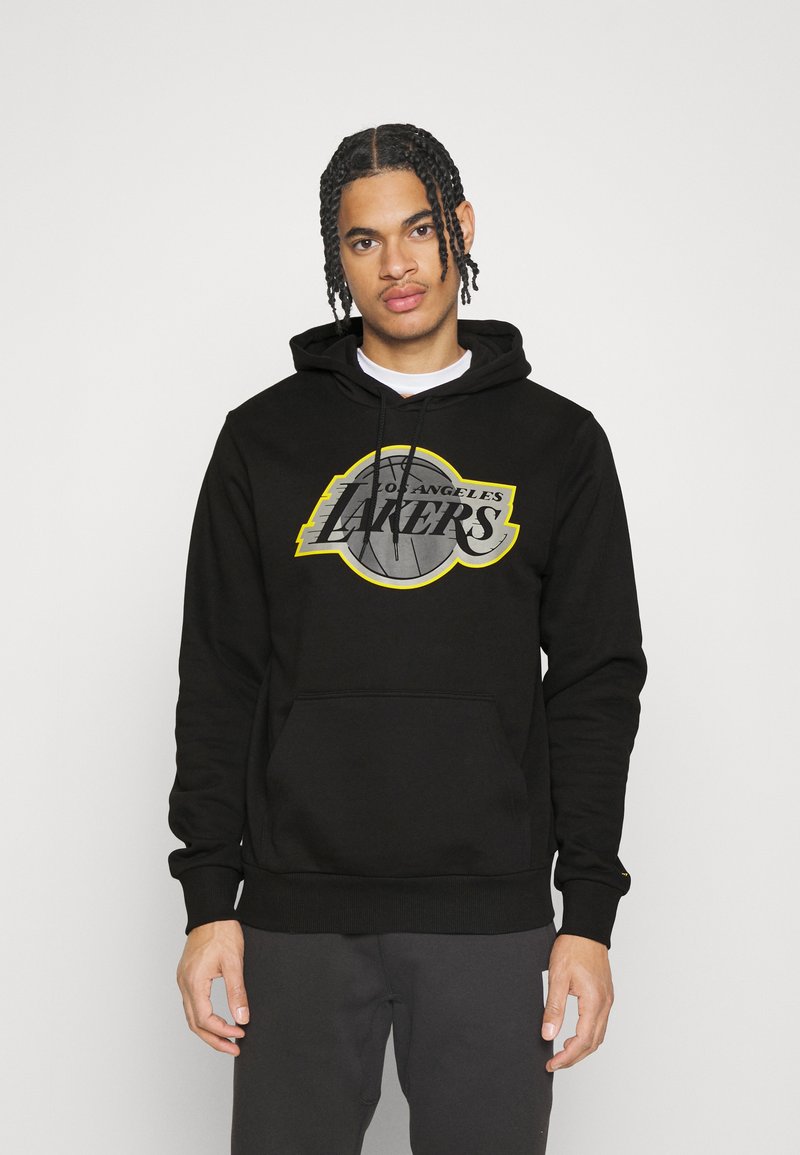 Men’s Sports Hoodies | New Era NBA LOS ANGELES LAKERS OUTLINE LOGO HOODY – Club wear – black – HW27302