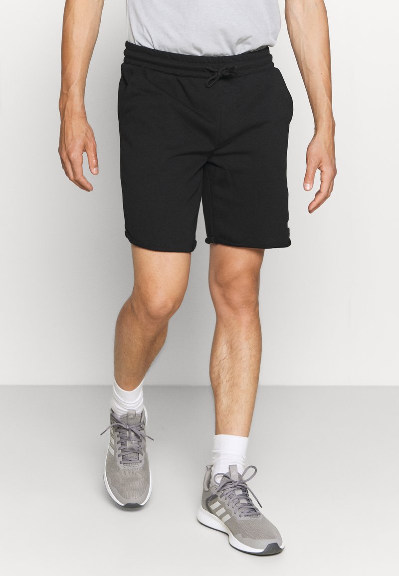 Men’s Shorts | Jack & Jones Performance JJIZFRENCH TERRY SHORTS – Sports shorts – black – ZM37623