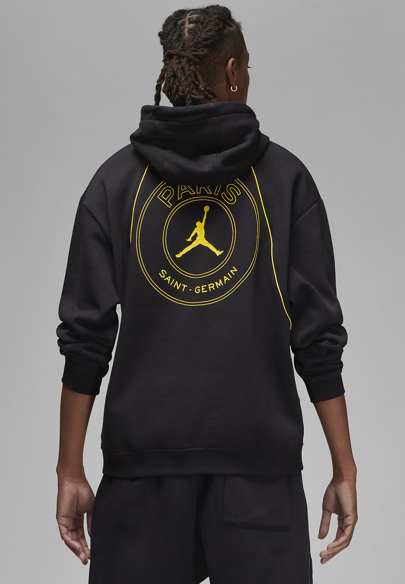 Men’s Sports Hoodies | Nike Performance JORDAN X PARIS ST GERMAIN PO – Hoodie – black tour yellow/black – EG36869