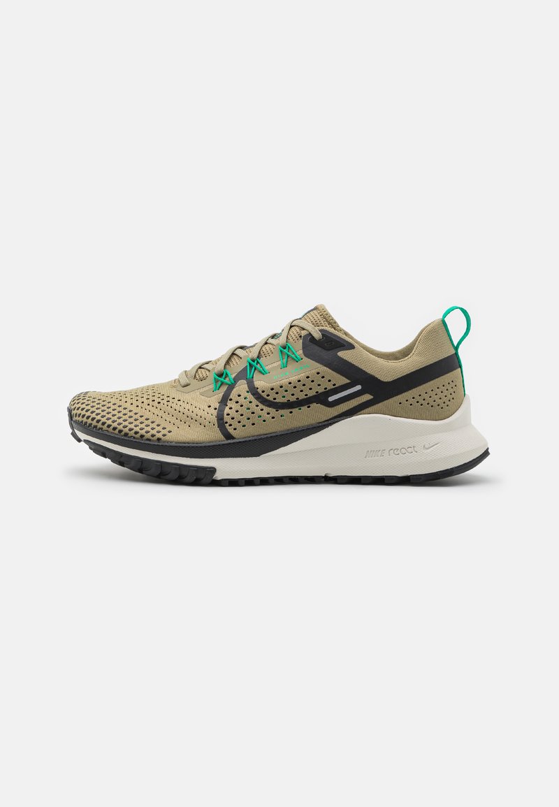 Men’s Trail Running Shoes | Nike Performance REACT PEGASUS TRAIL 4 – Trail running shoes – neutral olive/light bone/stadium green/phantom/black/olive – GN32443