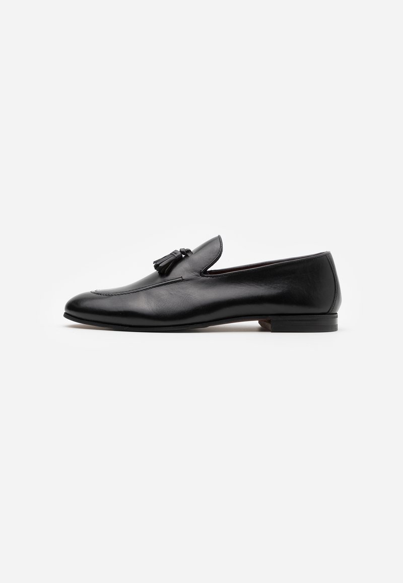 Men’s Slip-on Loafers | Walk London TERRY TASSEL LOAFER – Smart slip-ons – black – SG23885