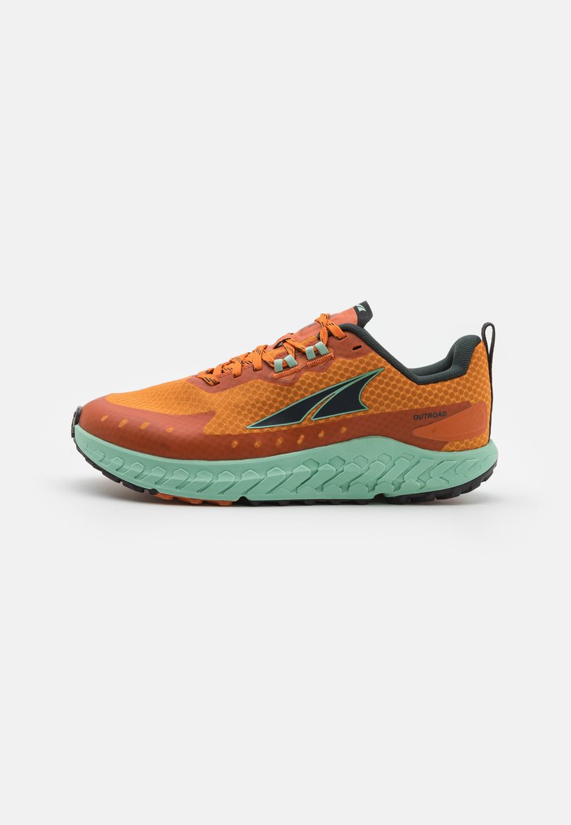 Men’s Trail Running Shoes | Altra OUTROAD – Trail running shoes – green/orange/green – JI06765