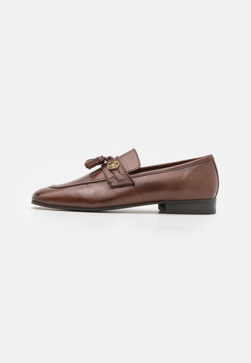 Men’s Slip-on Loafers | Walk London TASSEL LOAFER – Slip-ons – brown – HS50128