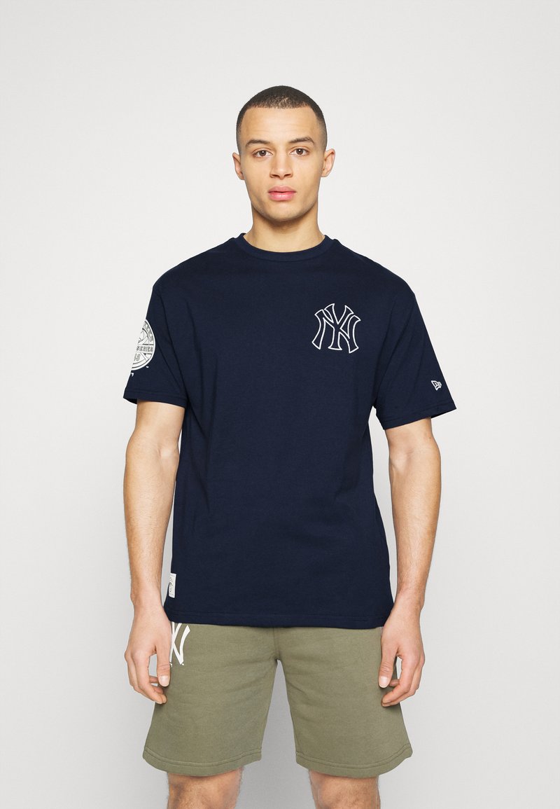 Men’s T-Shirts | New Era MLB NEW YORK YANKEES HERITAGE OVERSIZED TEE – Club wear – blue/white/dark blue – EX53114