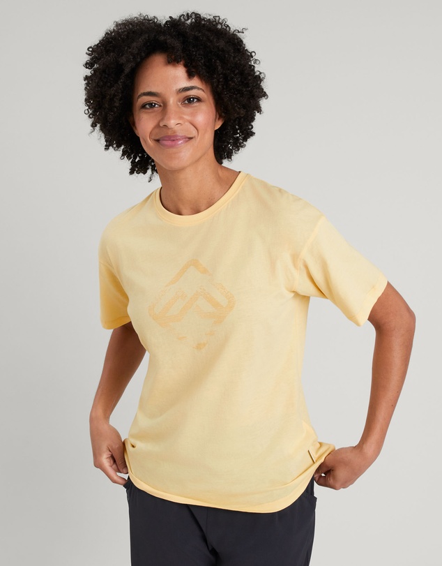 Women Sports Printed T-Shirt | Geo Glitch Icon Tee – BZ06274