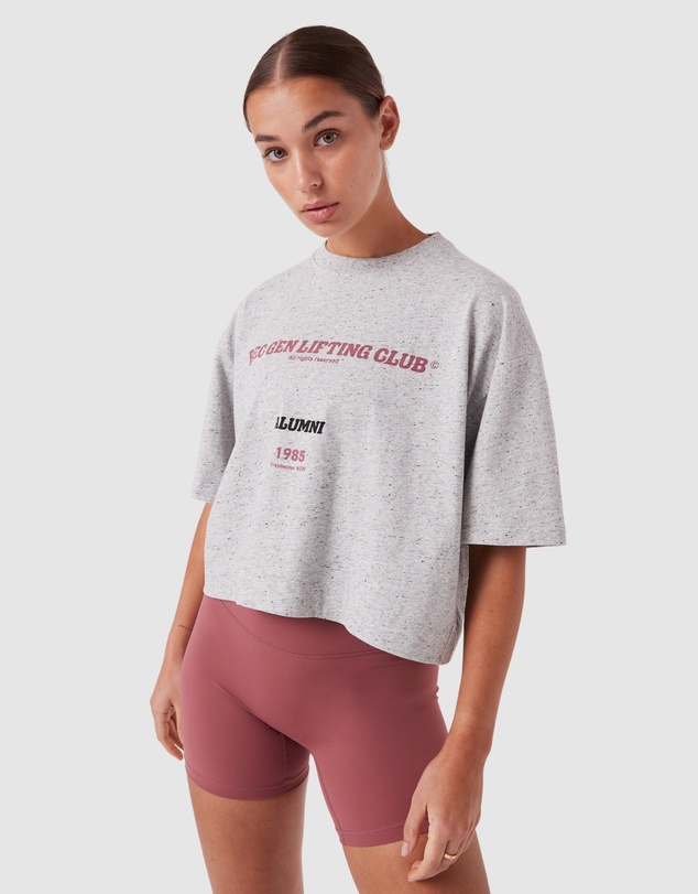 Women Sports Printed T-Shirt | Float LCA Crop Tee – TN81745
